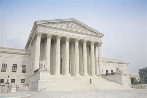 The Supreme Court, where a key tariff case is currently under review.