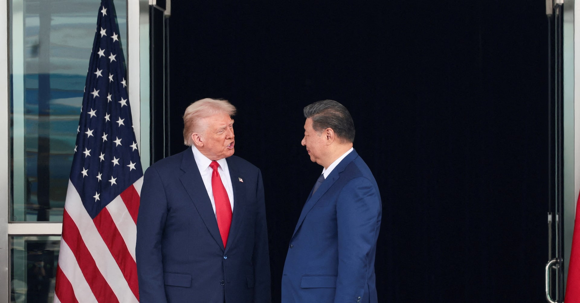 Representational image of trade tensions between the US and China.