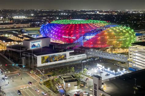 The Intuit Dome, host of USC's upcoming game against Illinois State.