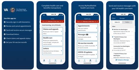 A veteran effortlessly managing benefits through the VA.gov mobile platform