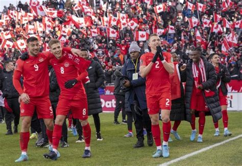 Canada's national team in action during a previous international match. Credit: MLS