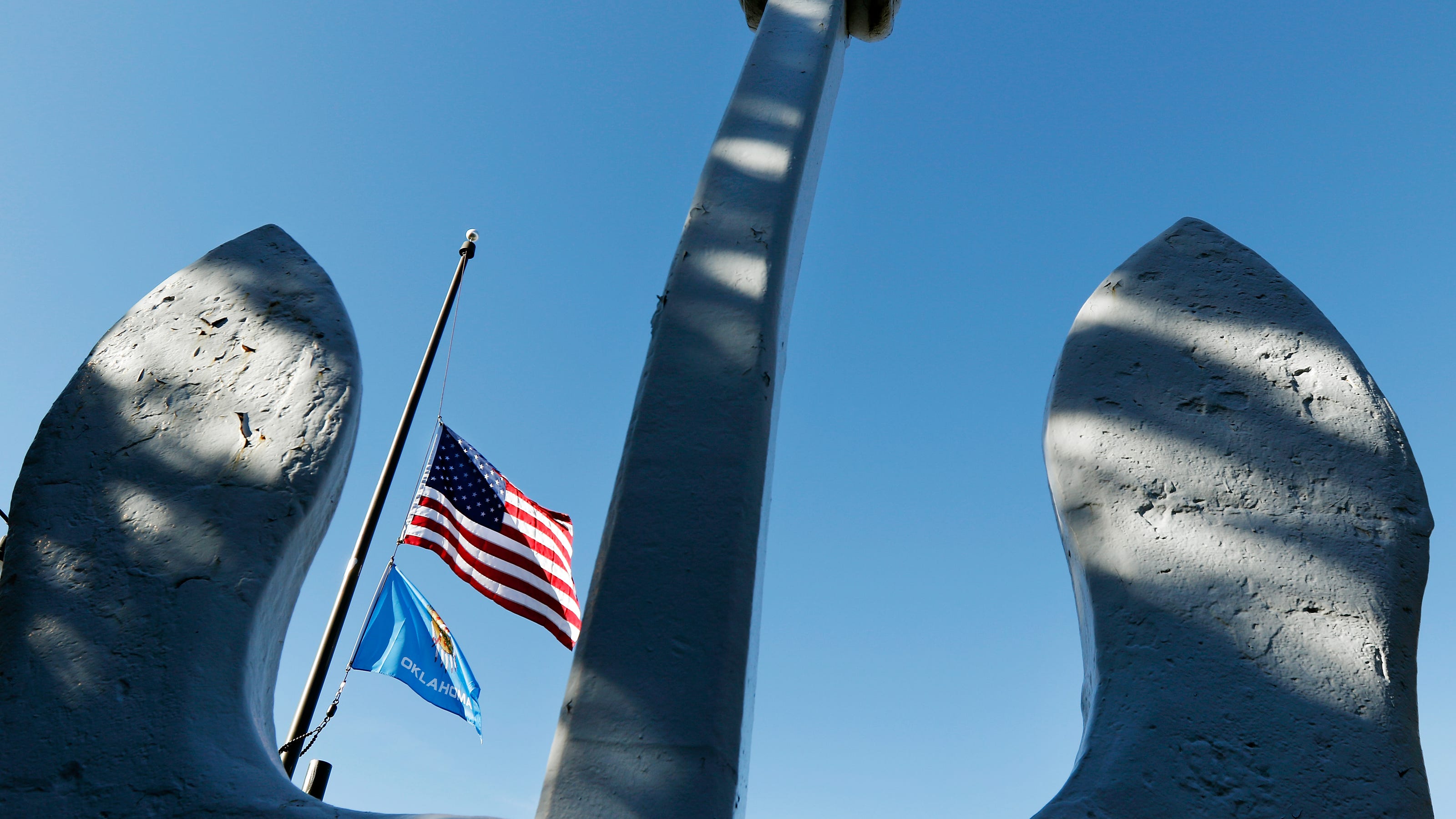 The White House lowered flags to honor Dick Cheney's passing.