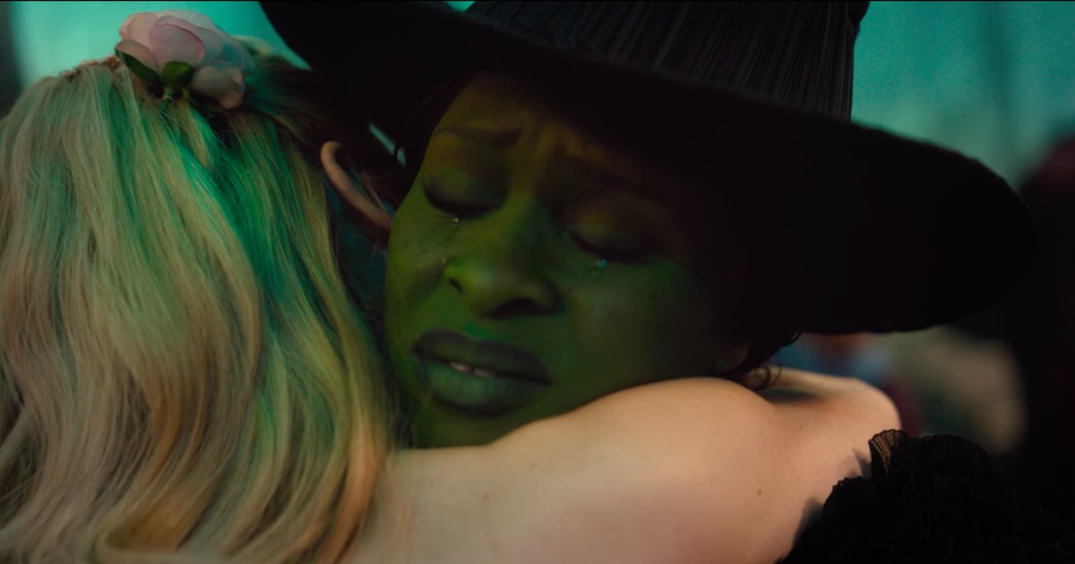 Cynthia Erivo and Ariana Grande reprise their iconic roles as Elphaba and Glinda in the sequel.