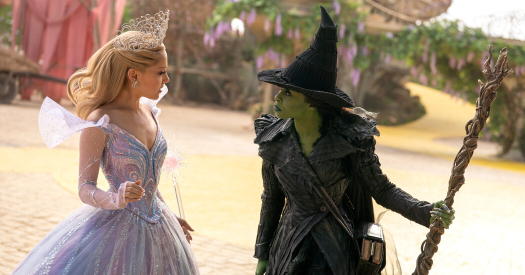 Exclusive scene from Wicked: For Good shared by The New York Times.