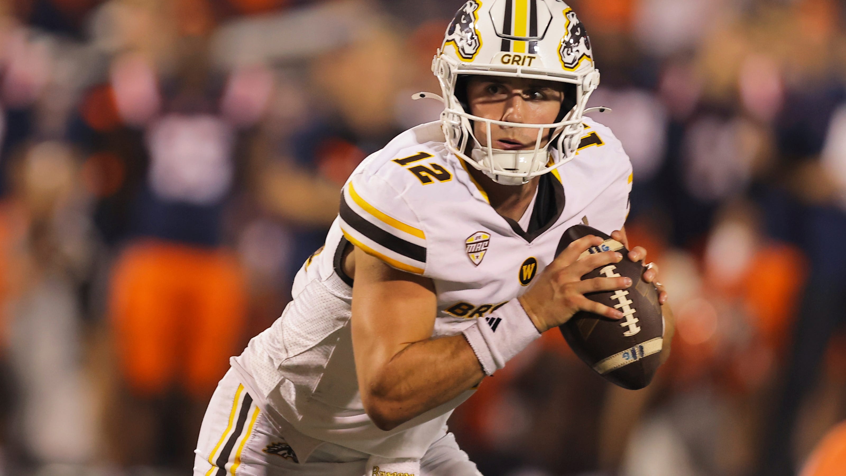 WMU QB Broc Lowry is a dual-threat weapon with 783 rushing yards this season.